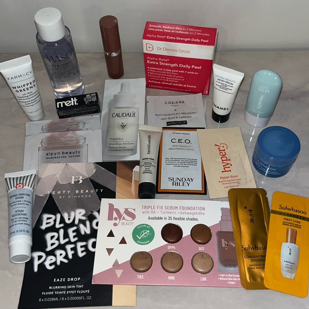 (20 pcs.) SEPHORA DESIGNER SKINCARE BUNDLE